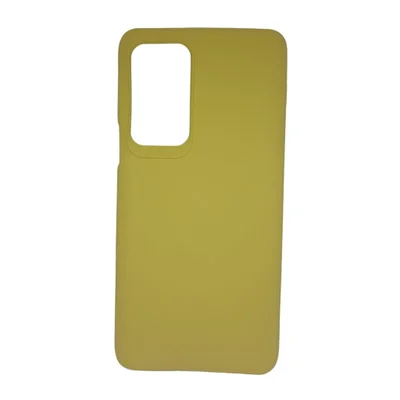 Capa Capinha Protetora De Celular Motorola Moto Edge 20 Lisa Mole Moto Edge 20:amarelo