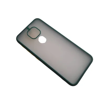 Capa Capinha Moto G9 G9 Play E7 Plus Silicone Resistente E Mole Flexível Cor:verde