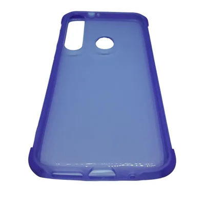 Capa Capinha De Celular Motorola Moto G8 Plus Silicone Resistente Moto G8/ G8play:roxo