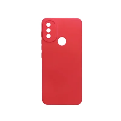 Capa Capinha Celular E20 Anti-queda Anti-impacto Cor:vermelho