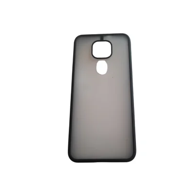 Capa Capinha Moto G9 G9 Play E7 Plus Silicone Resistente E Mole Flexível Cor:preto