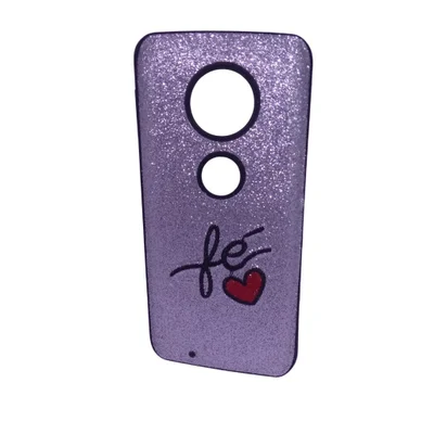 Capa Capinha De Celular Ante Queda Moto G6 Xt1925 Variadas Moto G6 Xt1925:fé