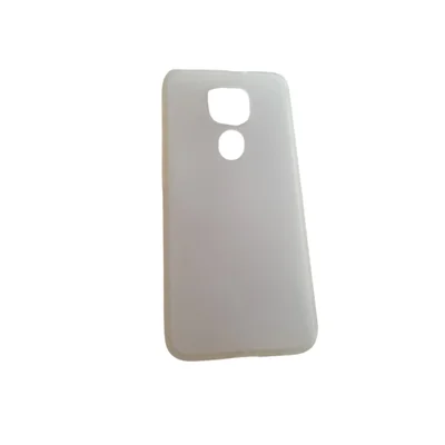 Capa Capinha Moto G9 G9 Play E7 Plus Silicone Resistente E Mole Flexível Cor:branco