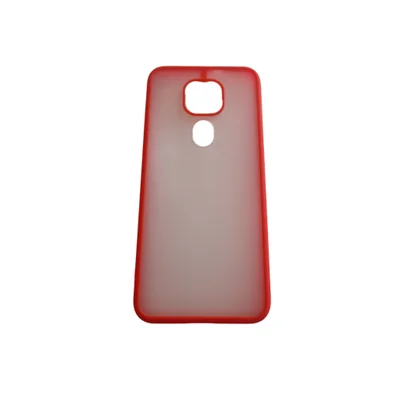 Capa Capinha Moto G9 G9 Play E7 Plus Silicone Resistente E Mole Flexível Cor:vermelho
