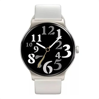 Haylou Smartwatch Solar Lite Android Ios 10 Dias De Bateria Cor:prata