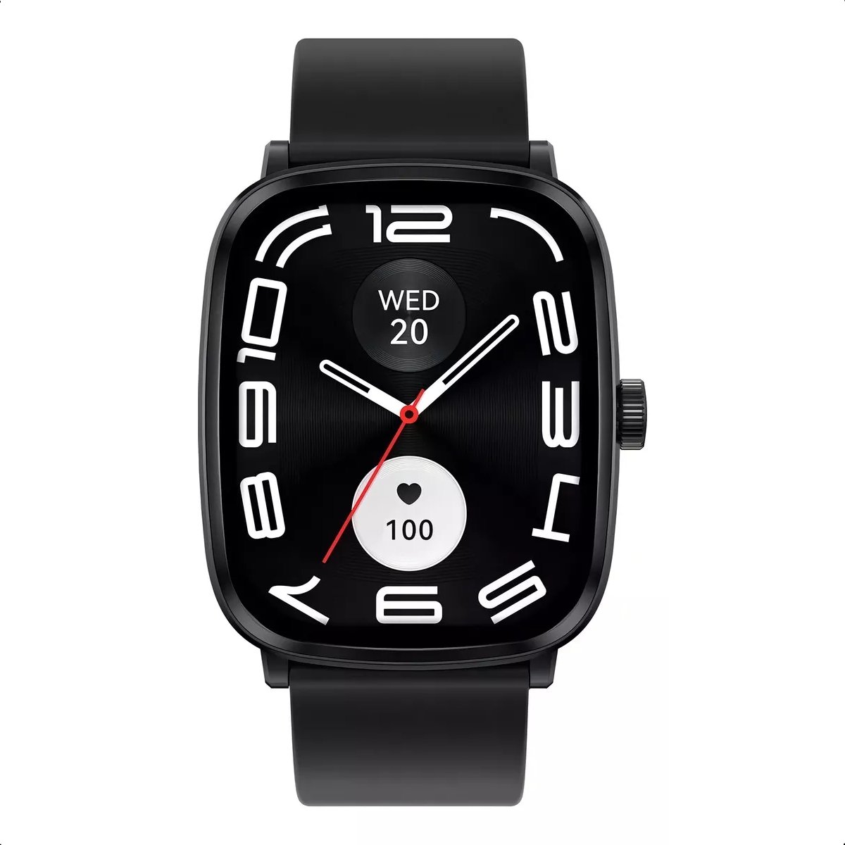 Relógio Smartwatch Haylou Rs5 Preto Ls19 Tela AmoLED 2,01 Cor:preto