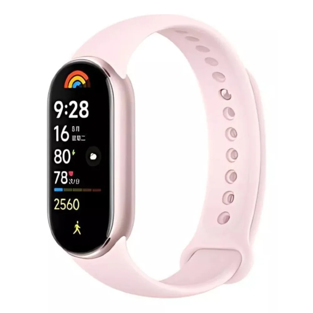 Relógio Mi Band 9 Xiaomi Global Lançamento Top Cor:rosa