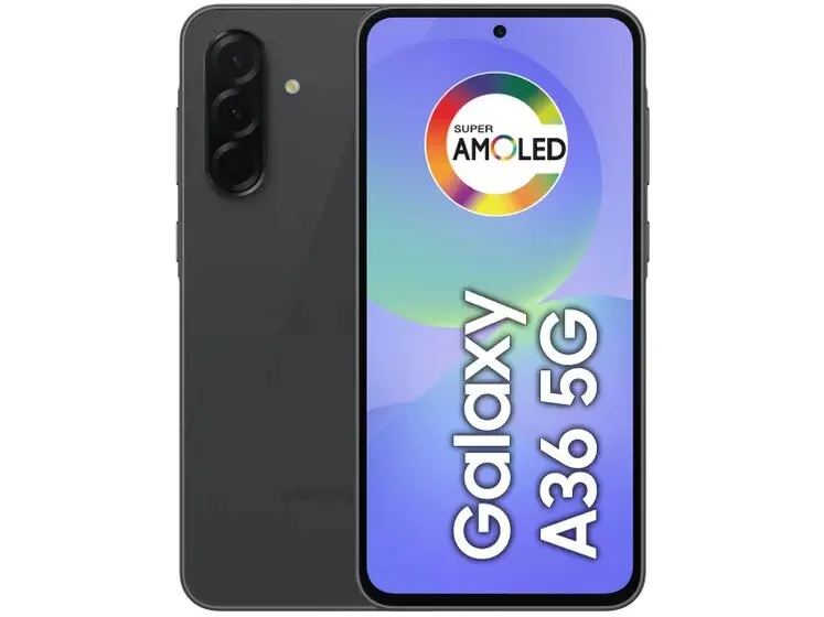 Smartphone Samsung Galaxy A36 256gb 5g - Preto, Câmera Tripla 50mp, Ram 8GB, Tela 6.7" Smartphone Samsung Galaxy A36 256gb 5g - Preto, Câmera Tripla 50mp, Ram 8GB, Tela 6.7"