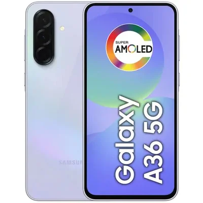 Smartphone Samsung Galaxy A36, 5G, 128GB, RAM 6GB, Câmera Tripla 50MP, Tela 6.7", Violeta - Sm-A366e