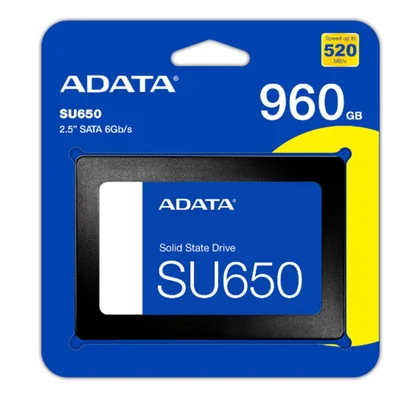 Hd SSD Interno 960gb 6gb/s Sata 3 Adata Su650