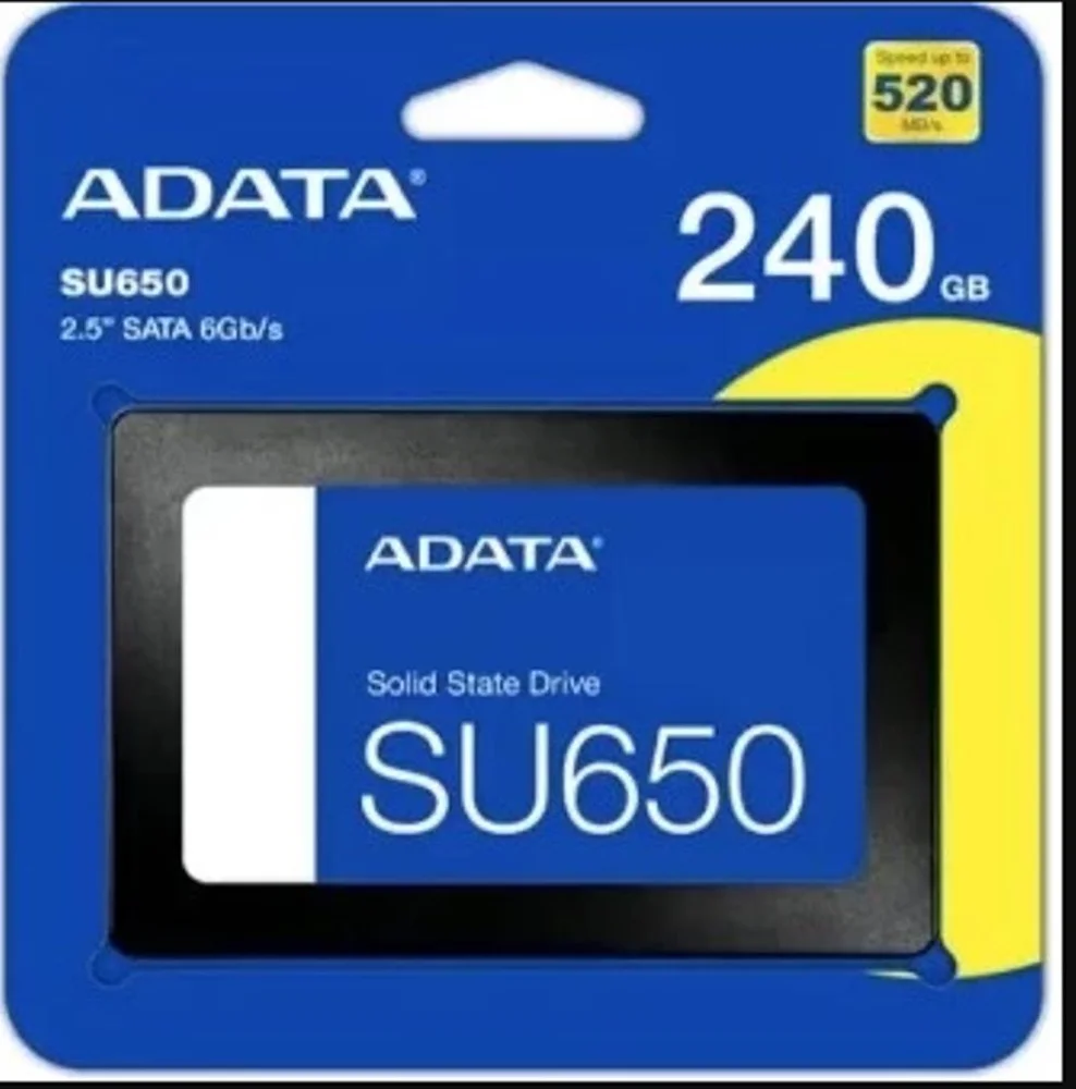 Hd SSD Interno 240GB 6gb/s Sata 3 Adata Su650