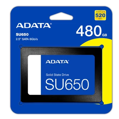 Hd SSD Interno 480GB 6gb/s Sata 3 Adata Su650