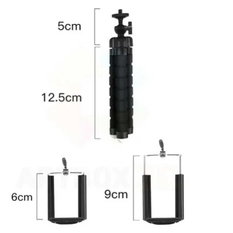Imagem 4 de 5 do produto Tripé Resistente E Flexível – Ideal Para Lives, Selfies E Vlogs