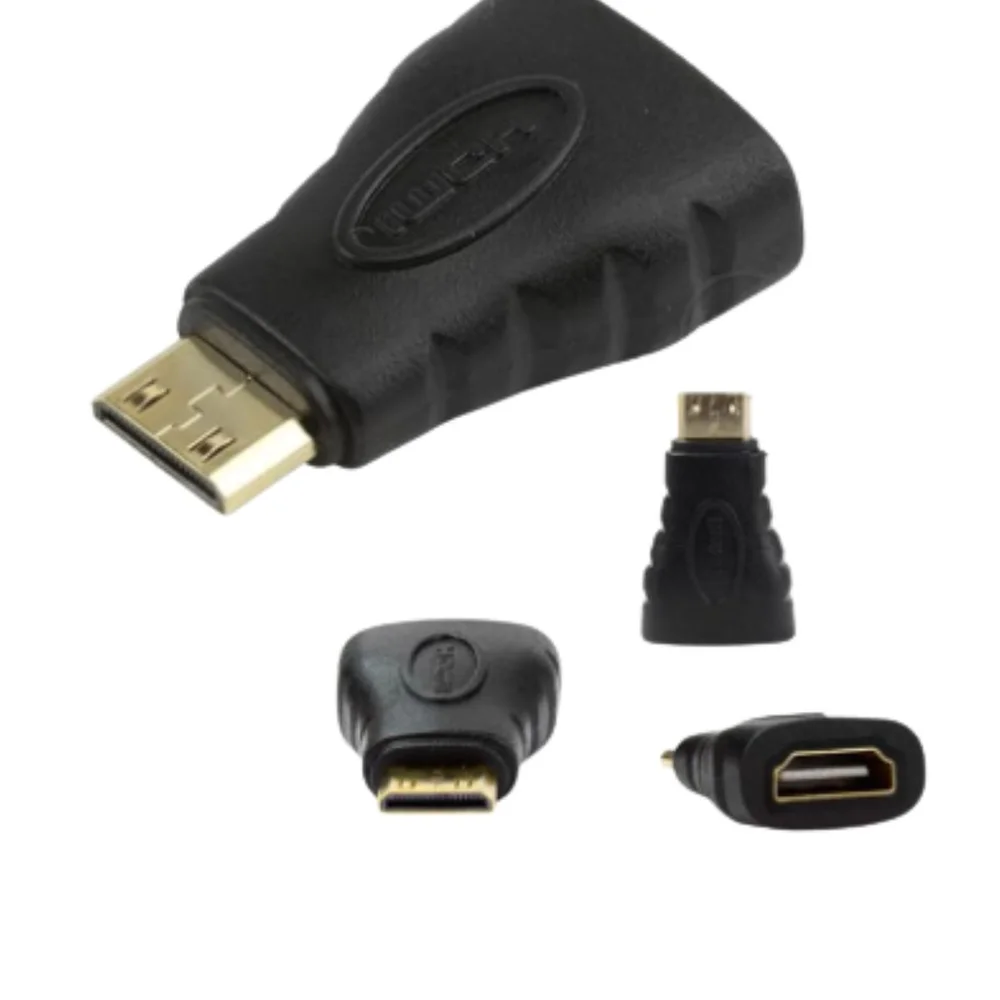 Imagem 5 de 5 do produto Adaptador Micro HDMI Macho X HDMI Fêmea - Kit 5 Peças