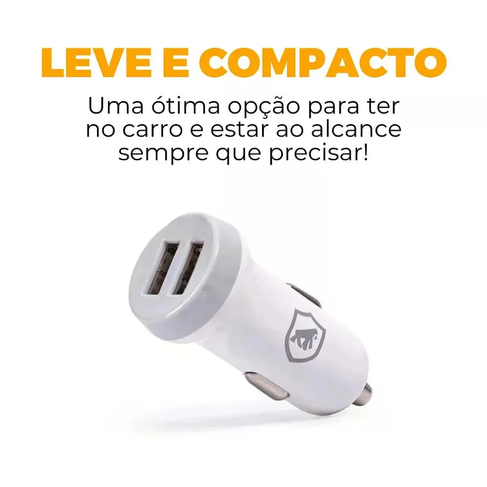 Imagem 5 de 5 do produto Carregador Veicular Flex No Atacado - Caixa Fechada 10 Unidades - Gshield
