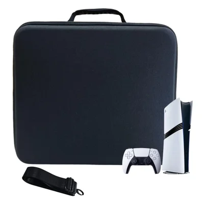 Bolsa Mochila Transporte Para Playstation 5 Pro E Acessórios Preta