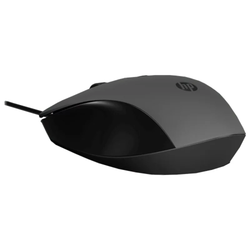 Imagem 2 de 5 do produto Mouse Com Fio Hp 150 Usb Preto 1600dpi