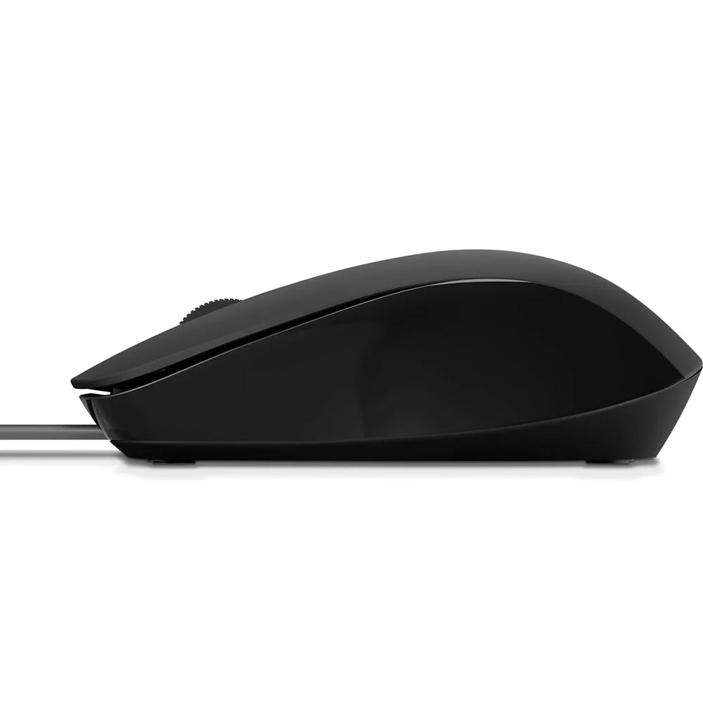Imagem 3 de 5 do produto Mouse Com Fio Hp 150 Usb Preto 1600dpi