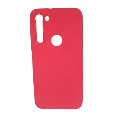 Capa Capinha De Celular Moto G8 Power Tpu Lisa Mole Ante Queda Moto G8 Power:rosa Neon