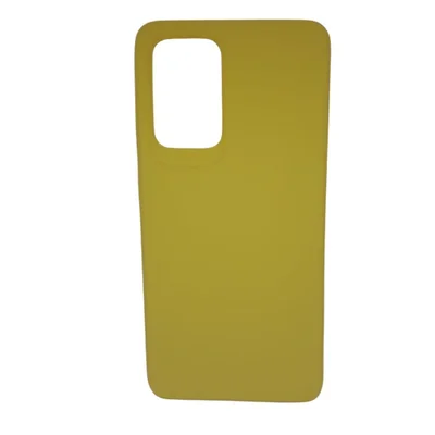 Capa De Celular Samsung Galaxy A52 Protetora Mole Flexível Ante Queda Cor:amarelo