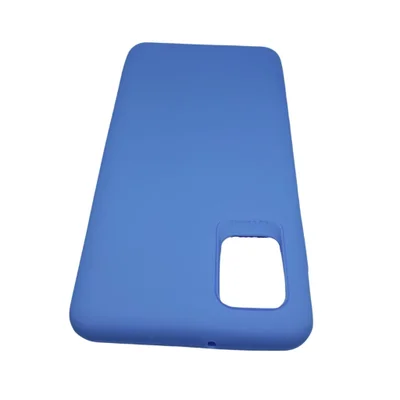 Capa Capinha Case Galaxy A31 Emborrachada Flexível Ante Queda Mole A31:azul Claro