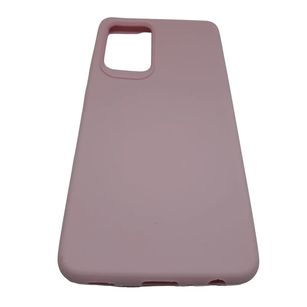 Imagem 1 de 1 do produto Capa De Celular Samsung Galaxy A52 Protetora Mole Flexível Ante Queda Cor:bege