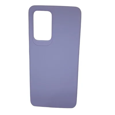 Capa De Celular Samsung Galaxy A52 Protetora Mole Flexível Ante Queda Cor:roxo Claro