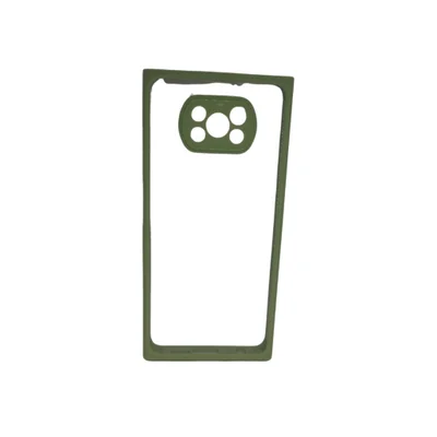 Capa Capinha De Celular Emborrachada Poco X3 Ante Queda Cor:verde