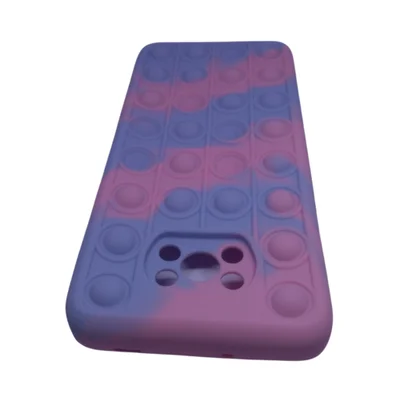 Capa Capinha De Celular Emborrachada Poco X3 Ante Queda Cor:popit Rosa