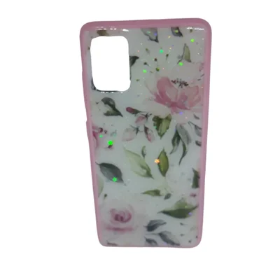 Capa De Celular Samsung Galaxy A51 Ante Queda Estampada Floridas E Borboletas Galaxy_a51:rosas 1