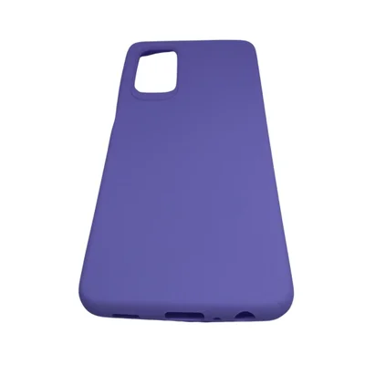 Capa Capinha De Celular Galaxy A32 5g Emborrachada Mole Flexível Anti Queda A32 5g:roxo