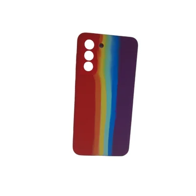 Capa Capinha Case Celular Galaxy S21 S30 Antequeda Arco Iris Cor:vermelho/laranja/amarelo/azul
