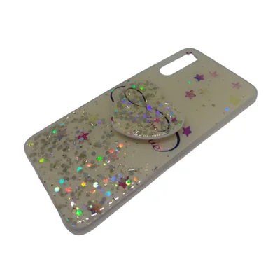 Capa Case Capinha De Celular Galaxy A50 A30s Ante Impacto Cor:bege