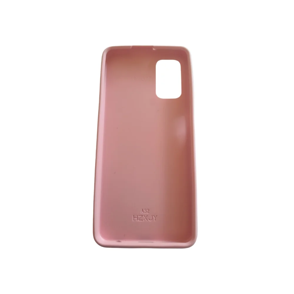 Imagem 2 de 2 do produto Capa Capinha De Celular Galaxy A32 5g Emborrachada Mole Flexível Anti Queda A32 5g:rosa