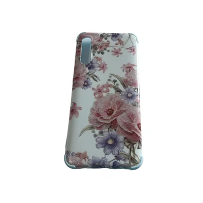 Capa Case Capinha De Celular Galaxy A50 A30s Ante Impacto Cor:rosas Jardim