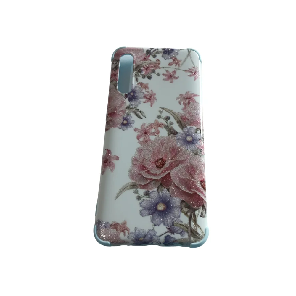 Imagem 1 de 1 do produto Capa Case Capinha De Celular Galaxy A50 A30s Ante Impacto Cor:rosas Jardim