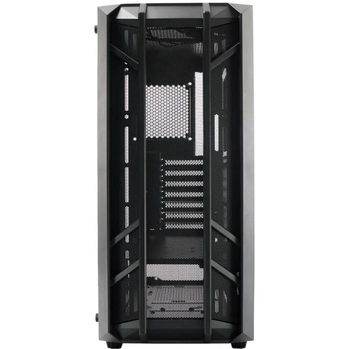 Imagem 2 de 5 do produto Gabinete Kalkan Alfern Mid Tower Vidro Temperado S/ Fans Preto