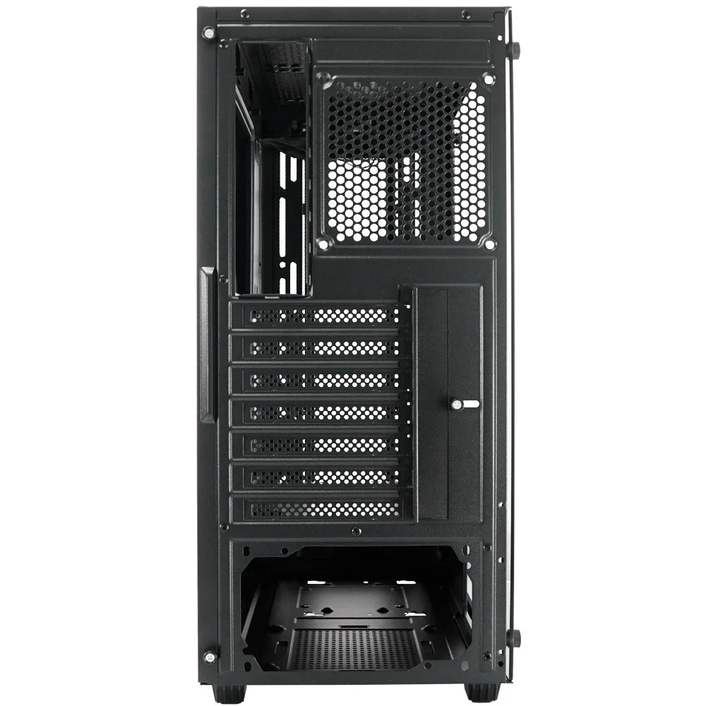 Imagem 5 de 5 do produto Gabinete Kalkan Alfern Mid Tower Vidro Temperado S/ Fans Preto
