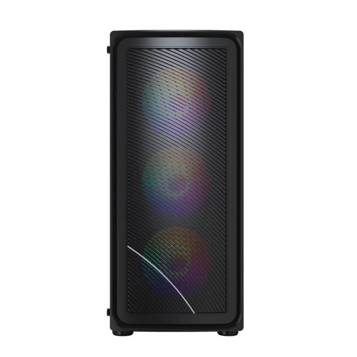 Imagem 4 de 5 do produto Gabinete Kalkan Joturn Mid Tower Vidro Temperado RGB C/4 Fans Preto