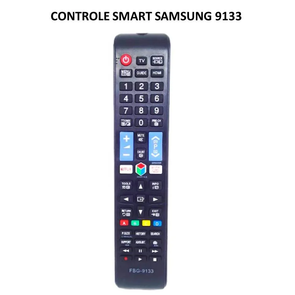 Imagem 3 de 5 do produto Controle Remoto Tv Smart Samsung Compatível 9133