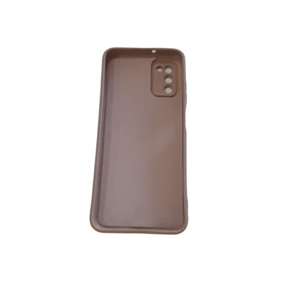 Capa Capinha De Celular Samsung Galaxy A03s Sm-a037m Aveludada Arco Íris Ante Queda E Ante Impacto Resistente Cor:bege