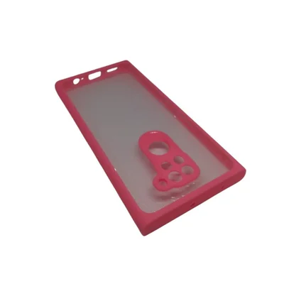 Capa Capinha De Celular Note 9 Ou 10x 4g Emborrachada Ante Queda Cor:rosa