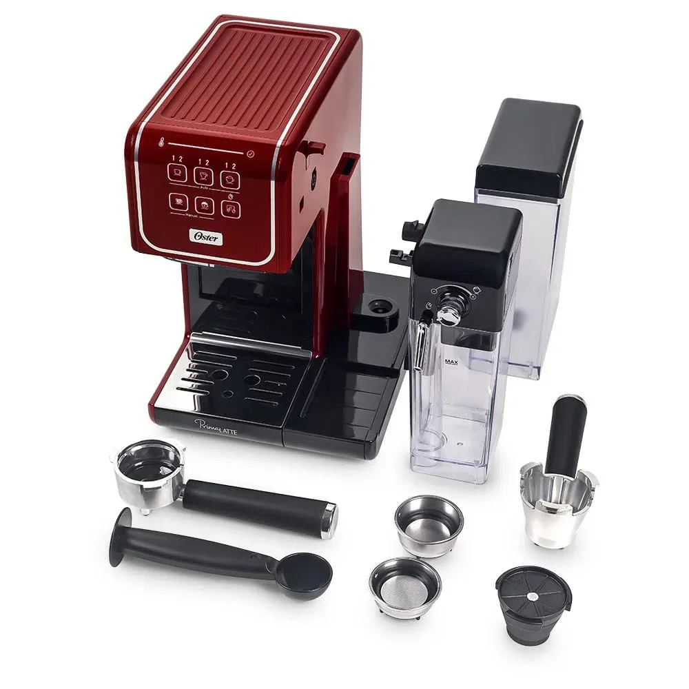 Imagem 3 de 5 do produto Cafeteira Espresso Oster Primalatte Touch Red - 220v