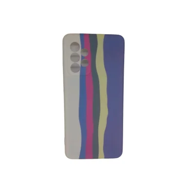 Capa Capinha Celular Samsung Galaxy A52 Ante Impacto Arco Irís Cor:branco