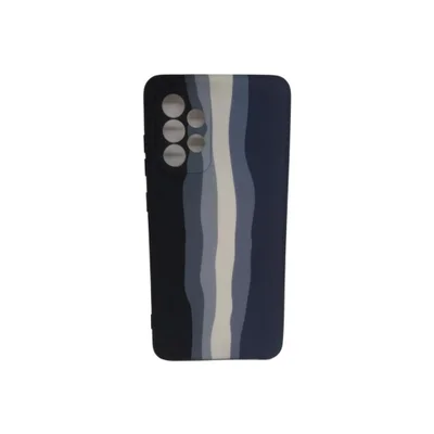 Capa Capinha Celular Samsung Galaxy A52 Ante Impacto Arco Irís Cor:preto