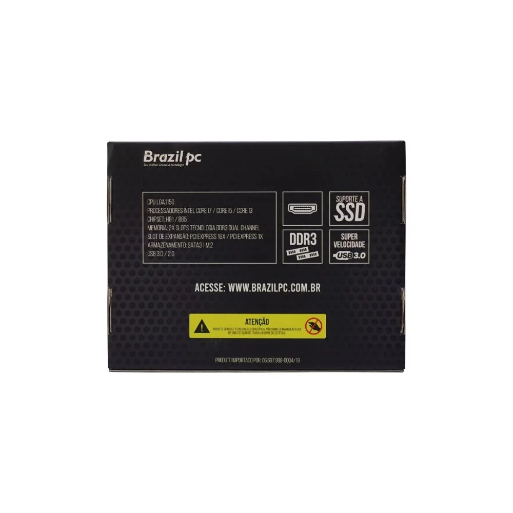 Imagem 4 de 5 do produto Placa Mãe Bpc-h81m.2-tg - (LGA  1150 Ddr3) - Chipset Intel H81m/b85 - Oem