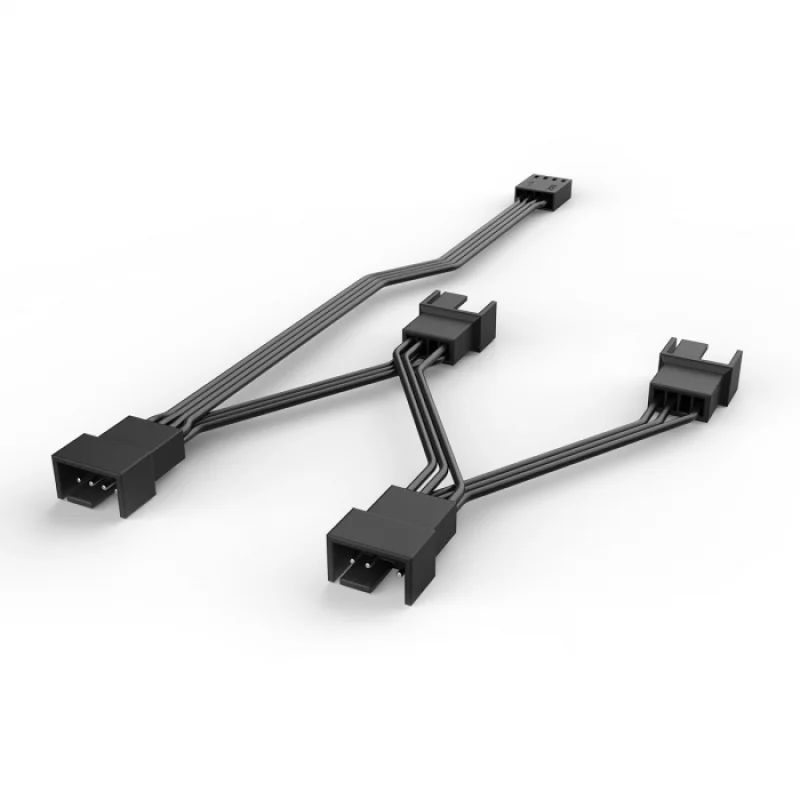 Imagem 3 de 5 do produto Cabo Adaptador Splitter Para Fans Pwm 1 Entrada 4 Saidas PCyes - Sptpwm4pcy