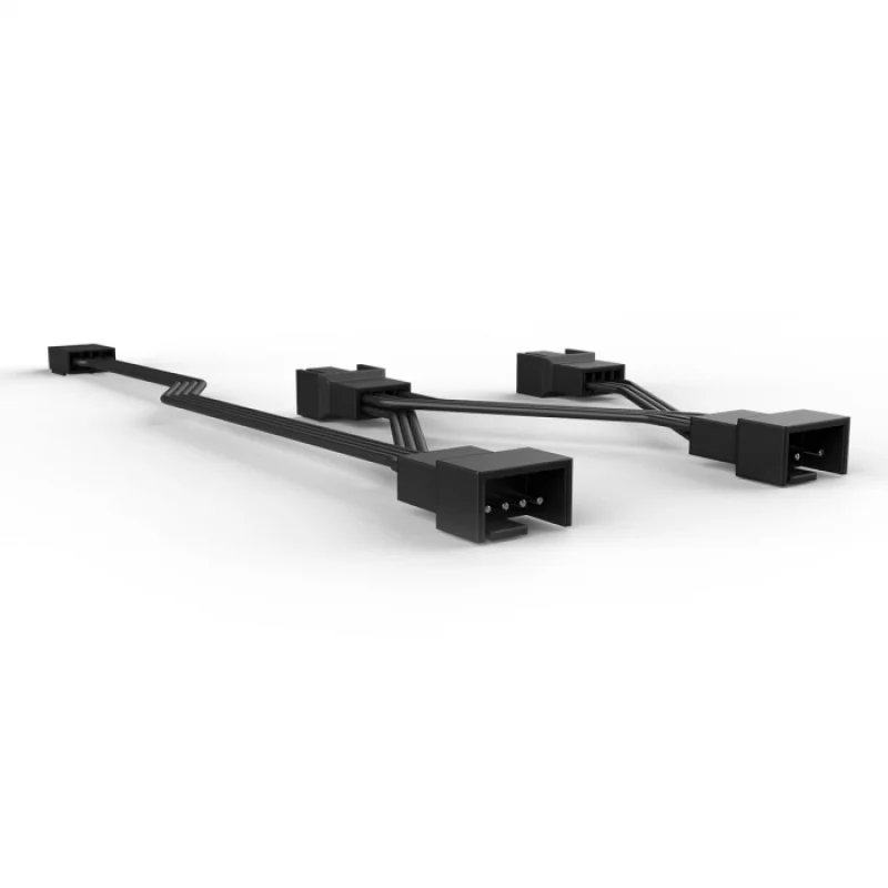 Imagem 4 de 5 do produto Cabo Adaptador Splitter Para Fans Pwm 1 Entrada 4 Saidas PCyes - Sptpwm4pcy