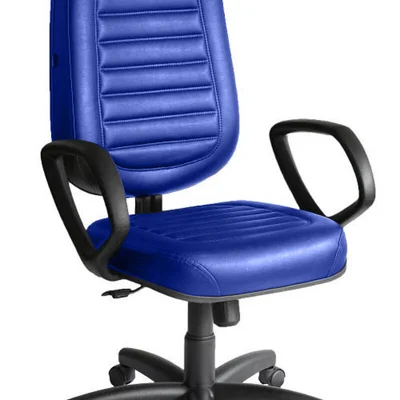 Cadeira Presidente Para Escritório Linha Blenda Azul