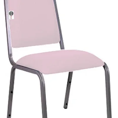 Cadeira Empilhável Para Hotelaria Linha Hotel Fremon Rosa